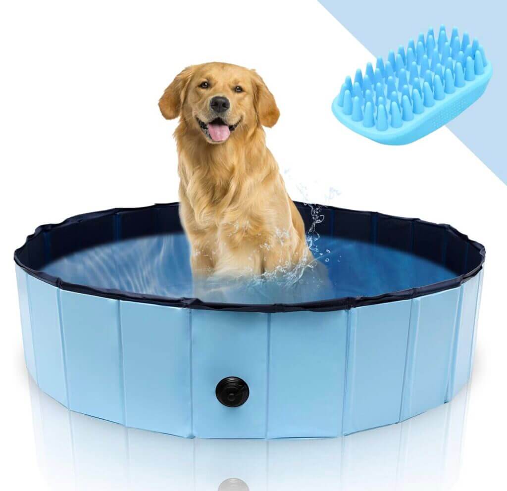 Vigevee Hundepool mit den Maßen 120 × 30 cm – 30% Rabatt